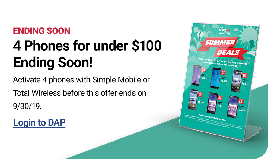 Ending Soon - 4 Phones for under $100