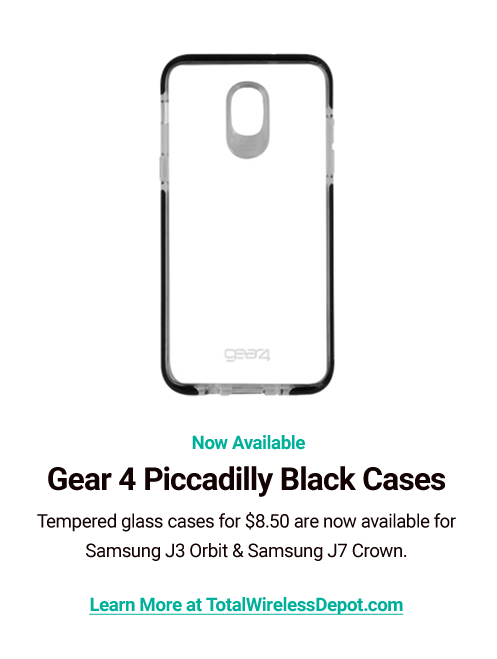 Gear 4 Piccadilly Black Cases