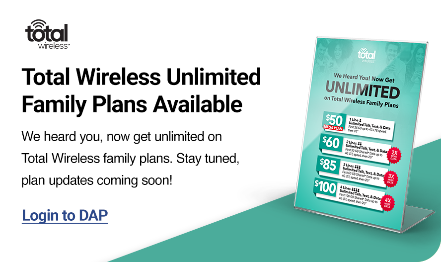 Total Wireless Family Plans